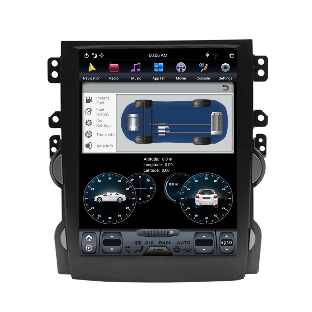 4G+ 64G Android 9,0 автомобильный gps-навигация, dvd-плеер для Chevrolet Malibu 2013- Tesla стиль 10,4 дюймов головное устройство