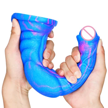 Huge Horse Dildo Animal Big Penis Long Realistic Colorful Liquid Silicone Sucker Cock Anal Adult Sex Toys for Men Women Couples 5