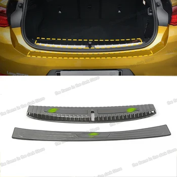 

Lsrtw2017 for Bmw X2 F39 Car Trunk Sill Threshold Trims Guard Board Protector Interior Accessories 2018 2019 2020 2021