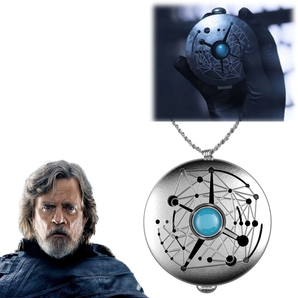 

Luke Skywalkers Compass Necklace SW Cosplay Costume Accessories for Men Women Zinc Alloy Durable High Quality New Arrivals 2020