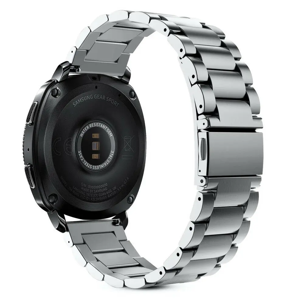 Новинка для samsung Galaxy Watch Active 2 40 мм/44 мм ремешок из нержавеющей стали ремешок для часов