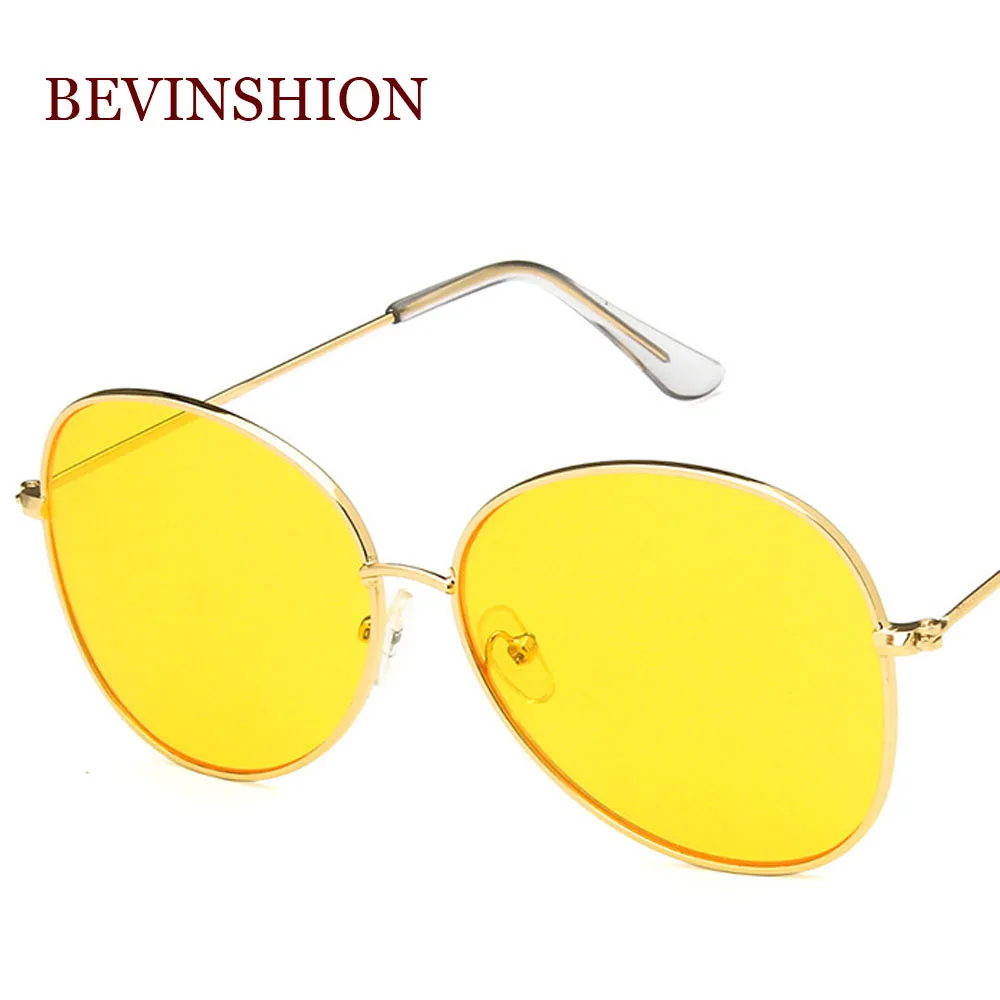 Винтажные Солнцезащитные очки suglasses мужские цветные линзы красные желтые Ретро