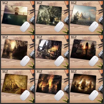 

XGZ Anime Pirate Ship Cool Personalized Computer Notebook Mouse Mat Resistant Dirt 180x220mm Gaming Keyboard Mouse Pad Promotion