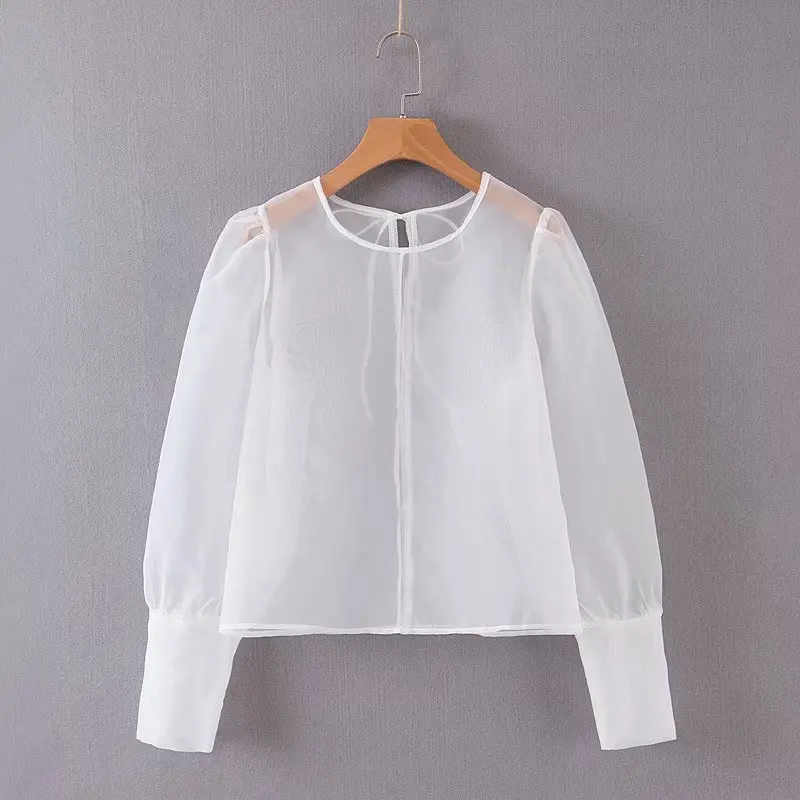 

Popular New XL35-2233 European and American fashion transparent jacket