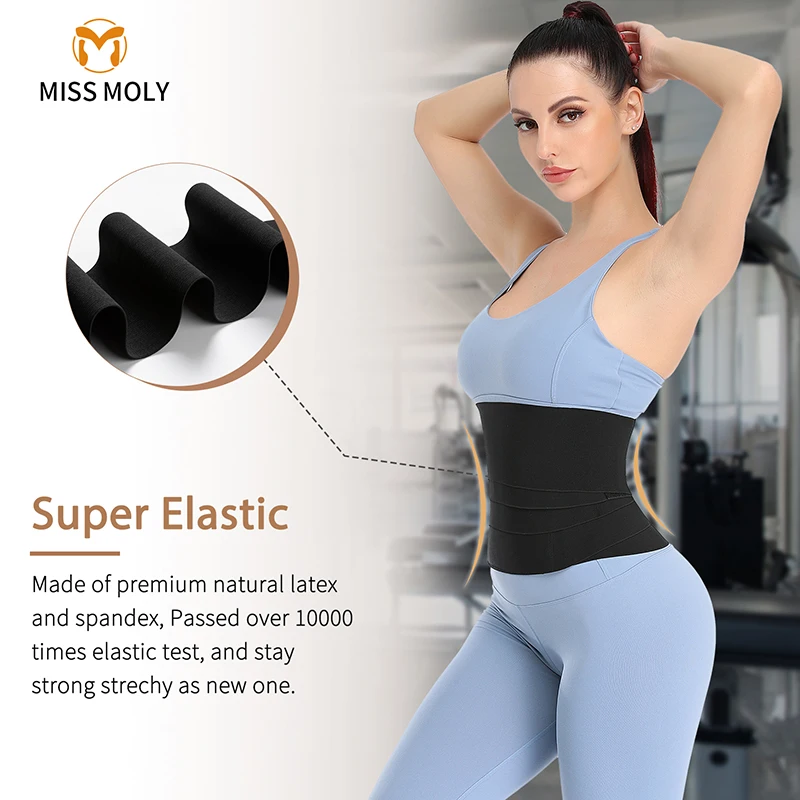 low back shapewear Invisible Wrap Waist Trainer Tape for Women Slimming Body Shaper Tummy Wrap Workout Fitness Back Support Belt Faja Shapewear maidenform shapewear