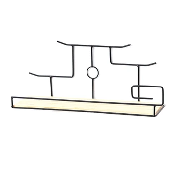 

Simple Metal House Punch-Free Wall Racks Bedroom Bathroom Wall Storage Racks