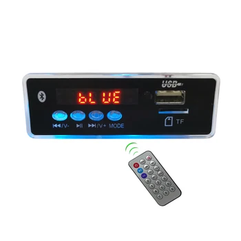 

Bluetooth 20W power amplifier lossless mp3 decoder board 12V voltage music player audio source radio board