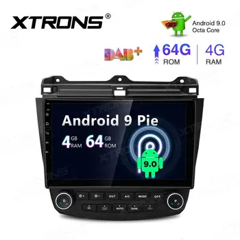 

10.1" Android 9.0 Car Multimedia Player Navigation GPS Radio for Honda Accord 2002-2007 (Left Hand Drive) with 4GB RAM 64GB ROM