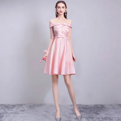 Короткое платье невесты Junior элегантное женское для свадебной вечеринки vestido de festa