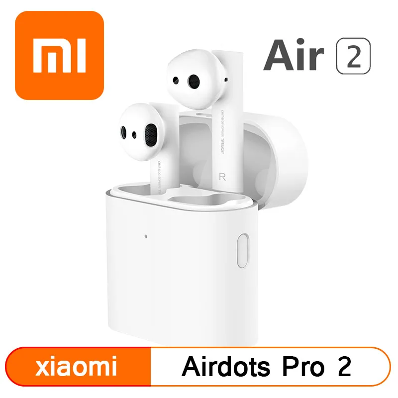 Xiaomi Air 2 TWS Bluetooth беспроводная гарнитура Airdots Pro 2 millet Smart Голосовое управление LHDC HD стерео управление ENC