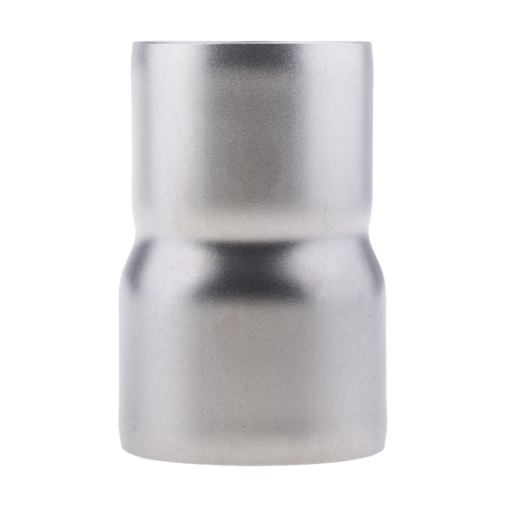 Universal 60mm To 51mm Motorcycle Exhaust Adapter Reducer Connector Pipe