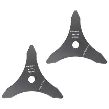 

Lawn Mower Brush Cutter Accessories 3 Tooth Manganese Steel Center Mowing Tools Suitable for Straight Shaft Puncher Garden Tool