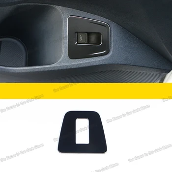 

Lsrtw2017 Stainless Steel Car Rear Door Trunk Switch Button Frame for Volkswagen Vw Tiguan 2017 2018 2019 2020 Accessories Auto
