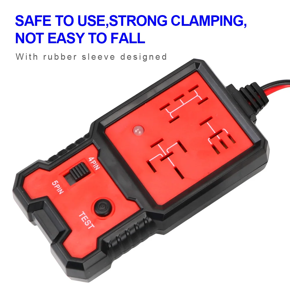 12V Car Relay Tester Battery Checker Diagnostic Tools LED Light Indicator Auto Accessories For Motorcycle Boat Truck Trailer 4x4 circuit tester automotive circuit tool