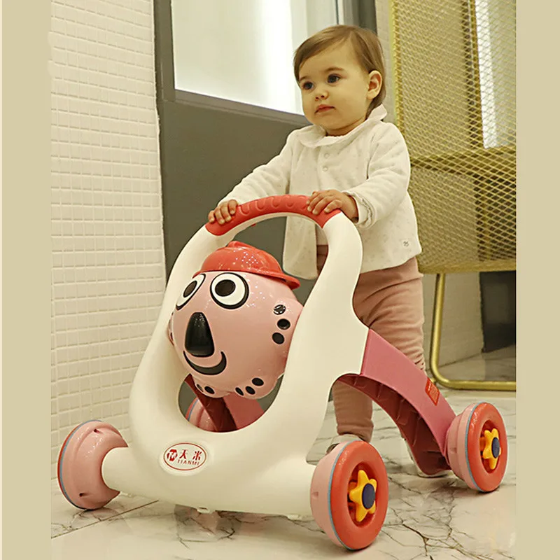 Baby Walker Wheel Andador Walkers with Music for Kids Adjustable Speed Car Multifunctional Trolley Age 6-18 Months |