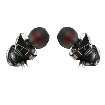 

QKZ Vk5 In-Ear 3.5mm Wired Dynamic Headphones 6 Unit Monitoring Noise Reduction HIFI Headphones for Phones/Computers