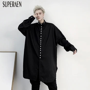 

SuprtAen New 2020 Spring Shirts Women Solid Color Wild Casual Ladies Blouses and Tops Long Sleeve Fashion Women Clothing
