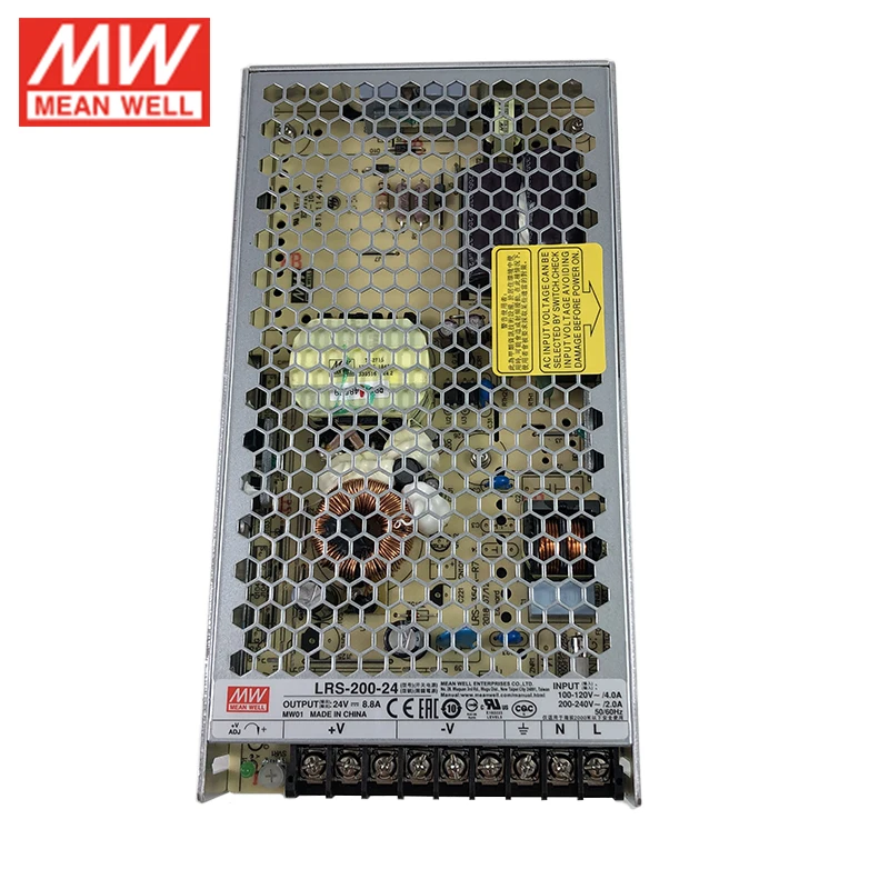 新しいスイッチ電源4.2V 40A 168W 215×115×30 mm for Mean Well MW MeanWell  LRS-200-4.2並行輸入