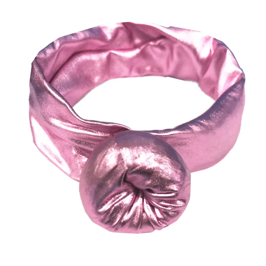 Fashion Newborn Toddler Kids Baby bronzing ball elastic hair accessories Baby Unisex girls boys Cotton Headband