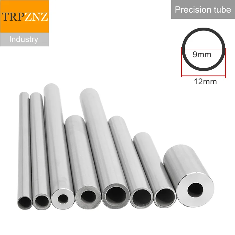 Tubo Acero Inoxidable 304 - 3mm DI, 4mm DE, 250mm Largo, Sin Costura