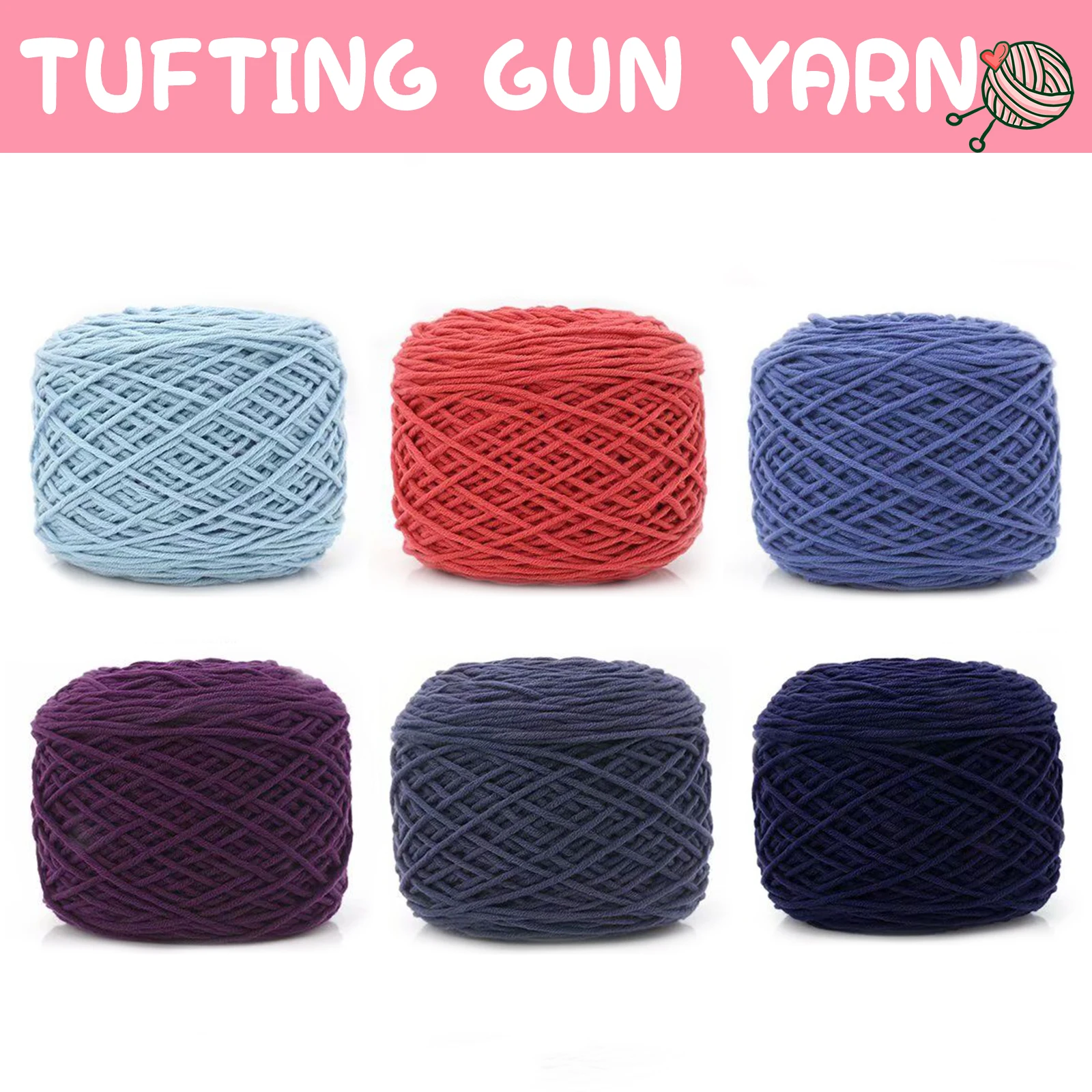 LAINE POUR TUFTING ~ TRICOT / CROCHET