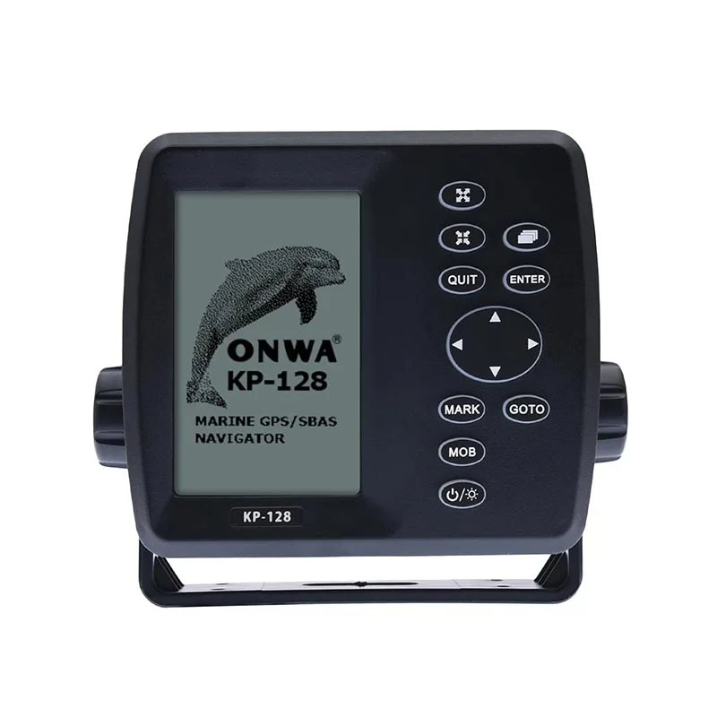 New ONWA KP-128 4.3in LCD Marine Satellite Navigator GPS/SBAS Navigation System DC12V-24V with GPS Antenna