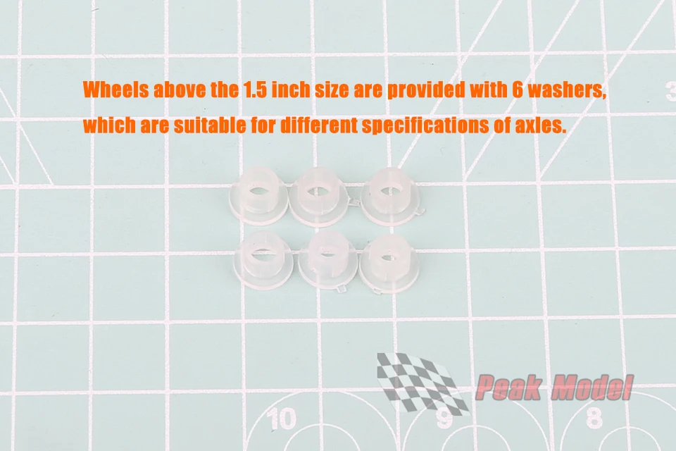 RUOTE TIPO BALOON 76 Mm CON MOZZO ALLUMINIO - Foto 6