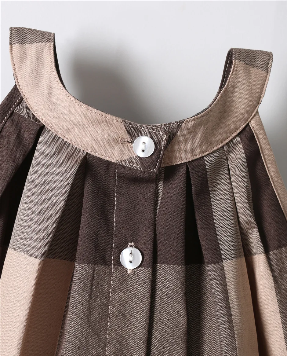 baby girl skirt apparel New Casual Baby Girls  Summer Dresses Kids Sleeveless Cute Plaid Englang Style Fashion O-neck A-line  Princess Dresses for Girls cute baby dresses online