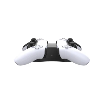 

Dual Controller Charger Cradle for PS5 Controller Double Port Charge Dock Stand R9CB