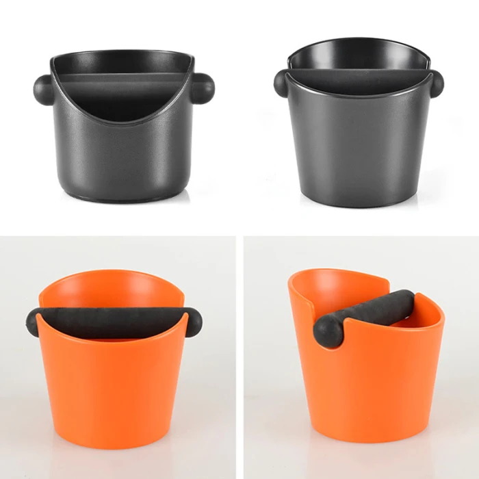 Newe ABS coffee Knock Box амортизирующие прочные аксессуары для кафе с нескользящей резиновой основой для бариста помола кофе