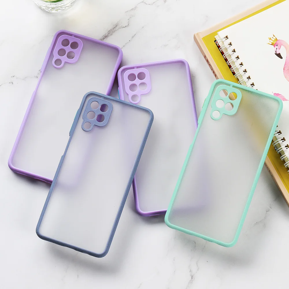 A52 Case For Samsung Galaxy A32 On A72 A71 A70 A51 A50 M31 A21S A12 S21 Ultra S20 Plus FE Silicone Funda Cover | Мобильные телефоны