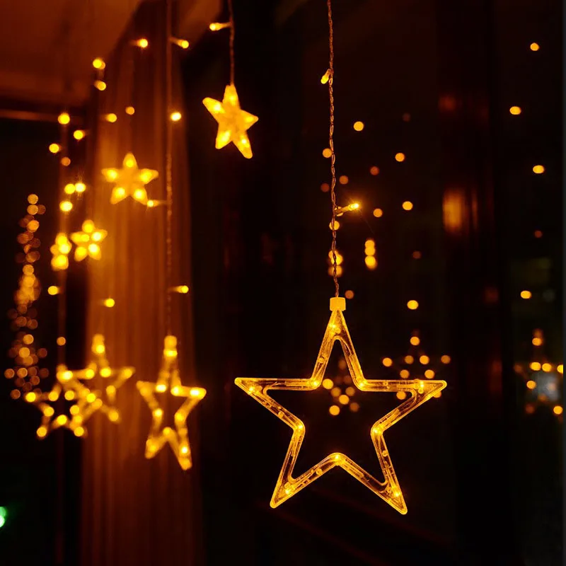 Рисунок 2 - Гирлянда-занавеска со звездами