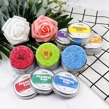 Растение ручной работы против перхоти мыло для ухода за волосами без силиконового масла шампунь для волос холодная обработка шампуни бар алюминиевая коробка посылка 60 г H1