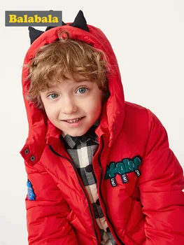 

Children cotton baby winter clothing boys autumn and winter 2019 new long thick cotton jacket