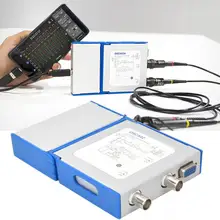 OSCA02 Многофункциональный 100M 35 МГц виртуальный цифровой осциллограф+ анализатор спектра+ данные Регистраторы ПК 2 канала USB осциллограф