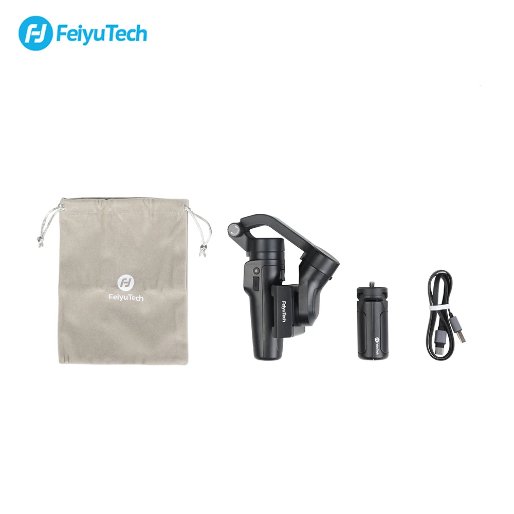 FeiyuTech Feiyu Vlog Pocket 2 Мини Ручной смартфон Gimbal стабилизатор селфи палка для iPhone 11 XS XR