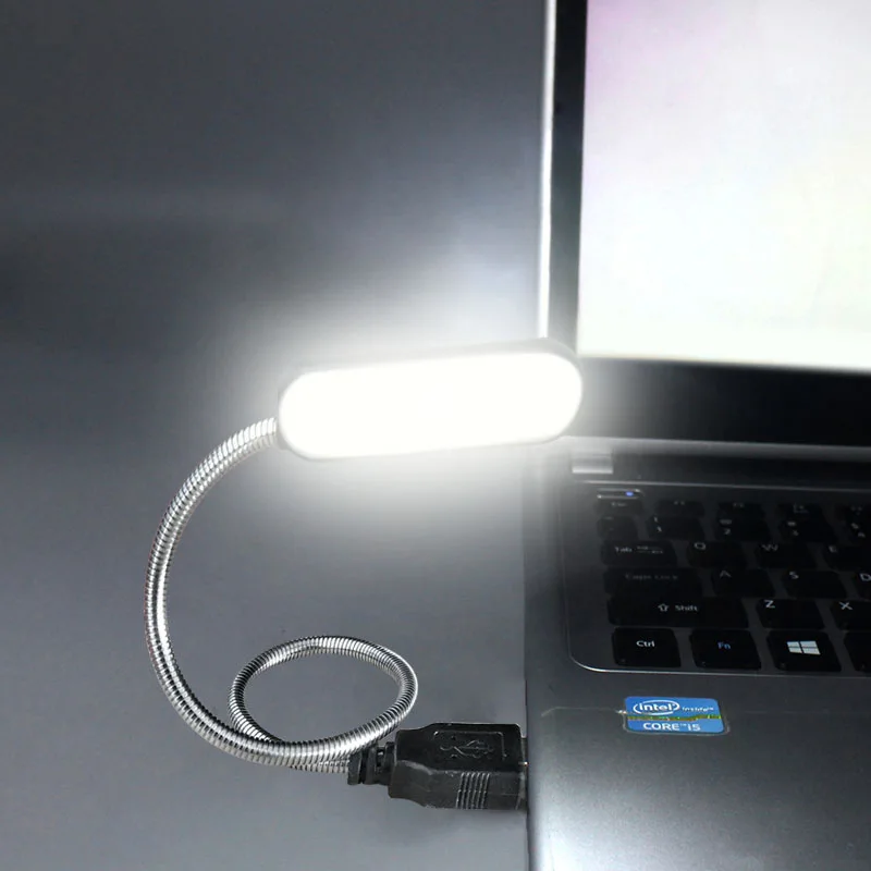 

1pcs USB power 6 LED Mini Book Light Reading Light Flexible Table Lamp Perfect for Bookworms Kids Reading In Car Crafts