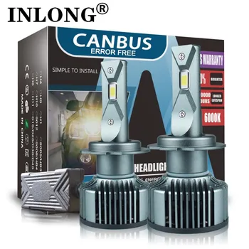 

2Pcs Mini Size Car Headlight H4 H7 LED Canbus 4300K 5500K 6000K 8000K H1 H8 H9 H11 9005 HB3 9006 HB4 LED Bulb Auto Fog Light 12V