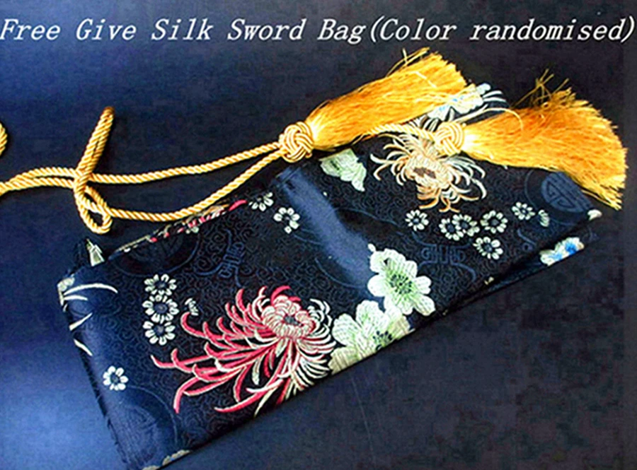Handmade Samurai Straight Knife Saber Red Damascus Folded Steel Blade Sharp Japanese Ninja Dao Sword Katana