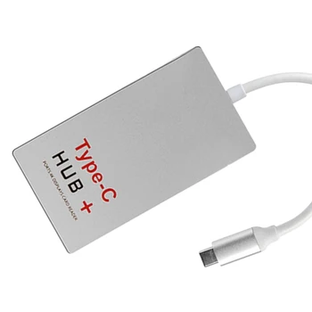 Aluminum Alloy USB C Hub Adapter 3.0 Ports Portable Data Transfer 10Gbps High Speed Projector HDTV HDMI 4K 30Hz Card Reader
Aluminum Alloy USB C Hub Adapter 3.0 Ports Portable Data Transfer 10Gbps High Speed Projector HDTV HDMI 4K 30Hz Card Reader