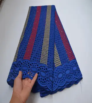 

African Cotton Lace Fabric Latest Embroidery Nigerian Swiss Voile Lace In Switzerland 2020 High Quality Laces Fabrics