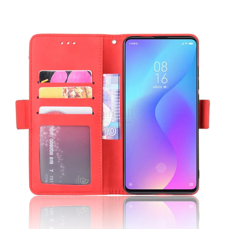 Чехол-бумажник для Xiaomi mi 9T с магнитной книгой, откидная крышка для Xiao mi 9T Pro, отделение для фото и карточек, роскошные кожаные чехлы для мобильных телефонов