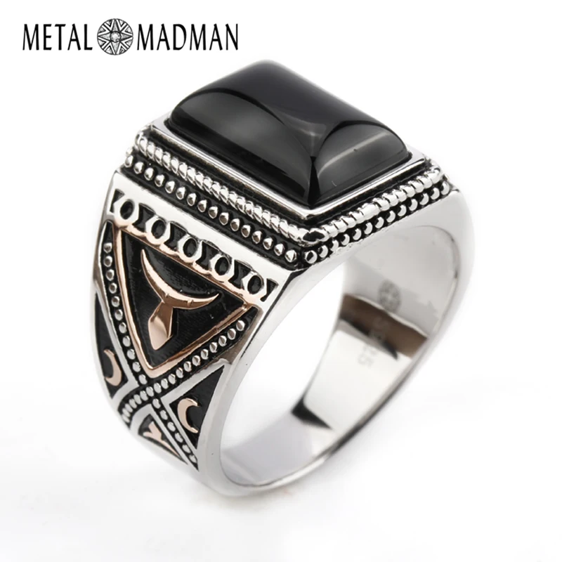 Details about   Sterling Silver Mens Ring,Black Agate Men Ring,Mens Agate Ring,Black Stone 005 