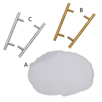 

Large Irregular Oval Wave Coaster Mold Cup Mat Silicone Epoxy Resin Mold Art Cra J78F