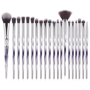 

20Pcs Make Up Brush Colorful Foundation Powder Makeup Brushes Set Eyeshadow Concealer Lip Eye Cosmetic Brush Set Beauty Tools