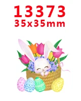 13373 30 шт плоское украшение из смолы на Пасху pr13373 - Цвет: 13373