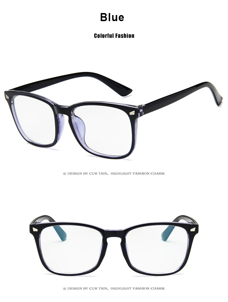 Kinlion Ретро Классическая оправа для очков, женские Квадратные прозрачные очки, мужские очки по рецепту, винтажные очки для чтения, оправа для глаз