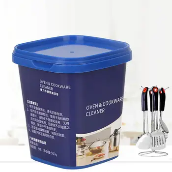

Oven&Cookware Cleaner Kitchen Washing Pot Bottom Black Scale Decontamination Household Stainless Steel Cleaning Paste Powerful