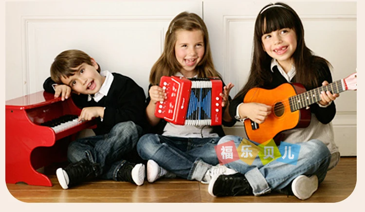 Música do Bebê Brinquedos de Plástico Crianças Acordeão Brinquedos Quebra-cabeça Musicais Música Instrumentos Microfonos Bb50yq 5 Quebra-cabeças musical de acordo com o bebê,