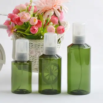 

1pcs Portable Mini Empty Bottle Bottled Spray Bottle Fine Mist Plastic Pet Spray Bottle Set Makeup Liquid Container